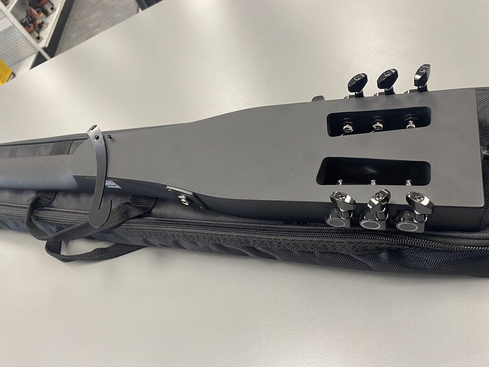 Thumbnail: Anygig Electric Travel Guitar 25.5" Neck - Black (PD6005466)