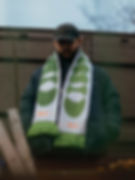 Thumbnail: TRICKPONY Scarf - Green/White
