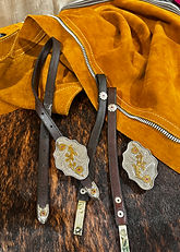 Golden western purse 1