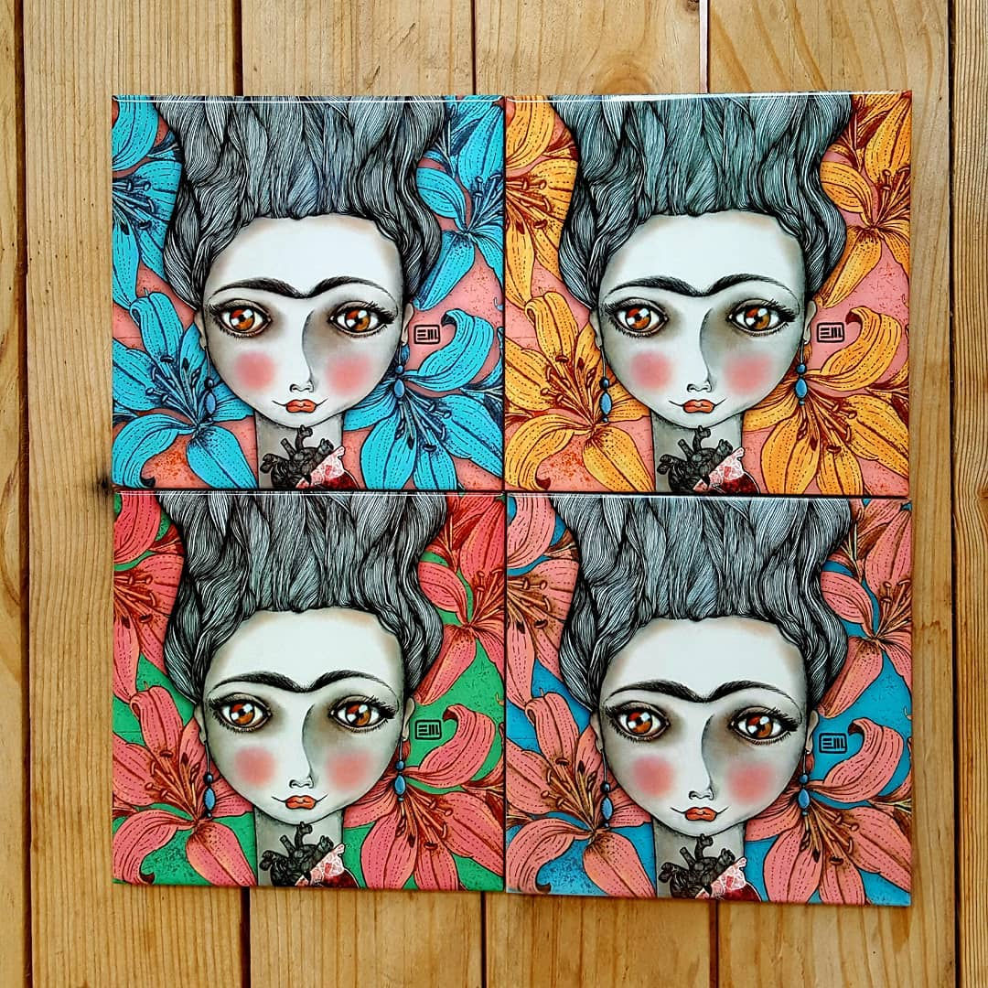 Portavasos Fridas