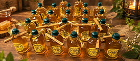 Bouteilles d’hydromel artisanal au miel.png