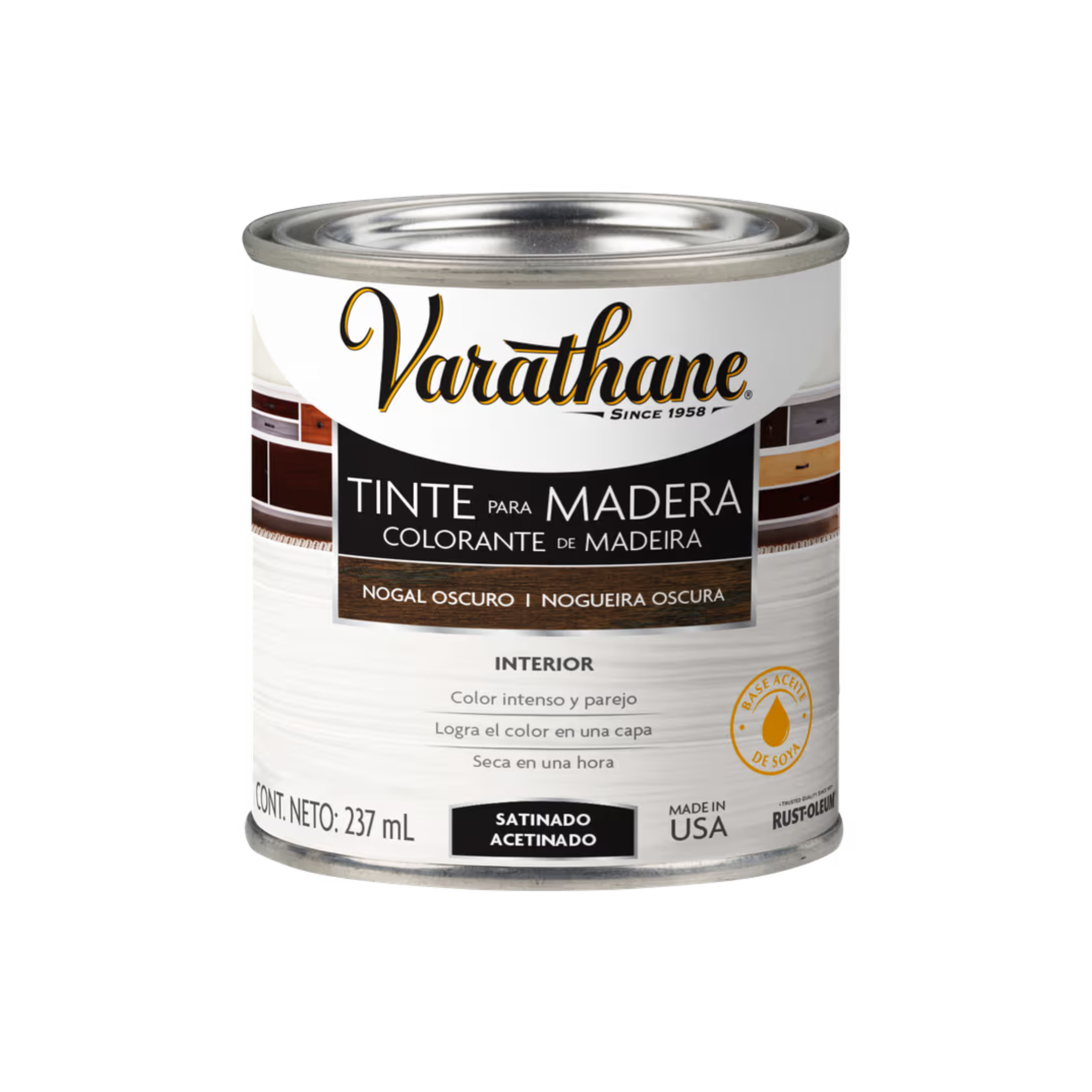 Varathane Tinte para Madera Nogal Oscuro 0,237 ml