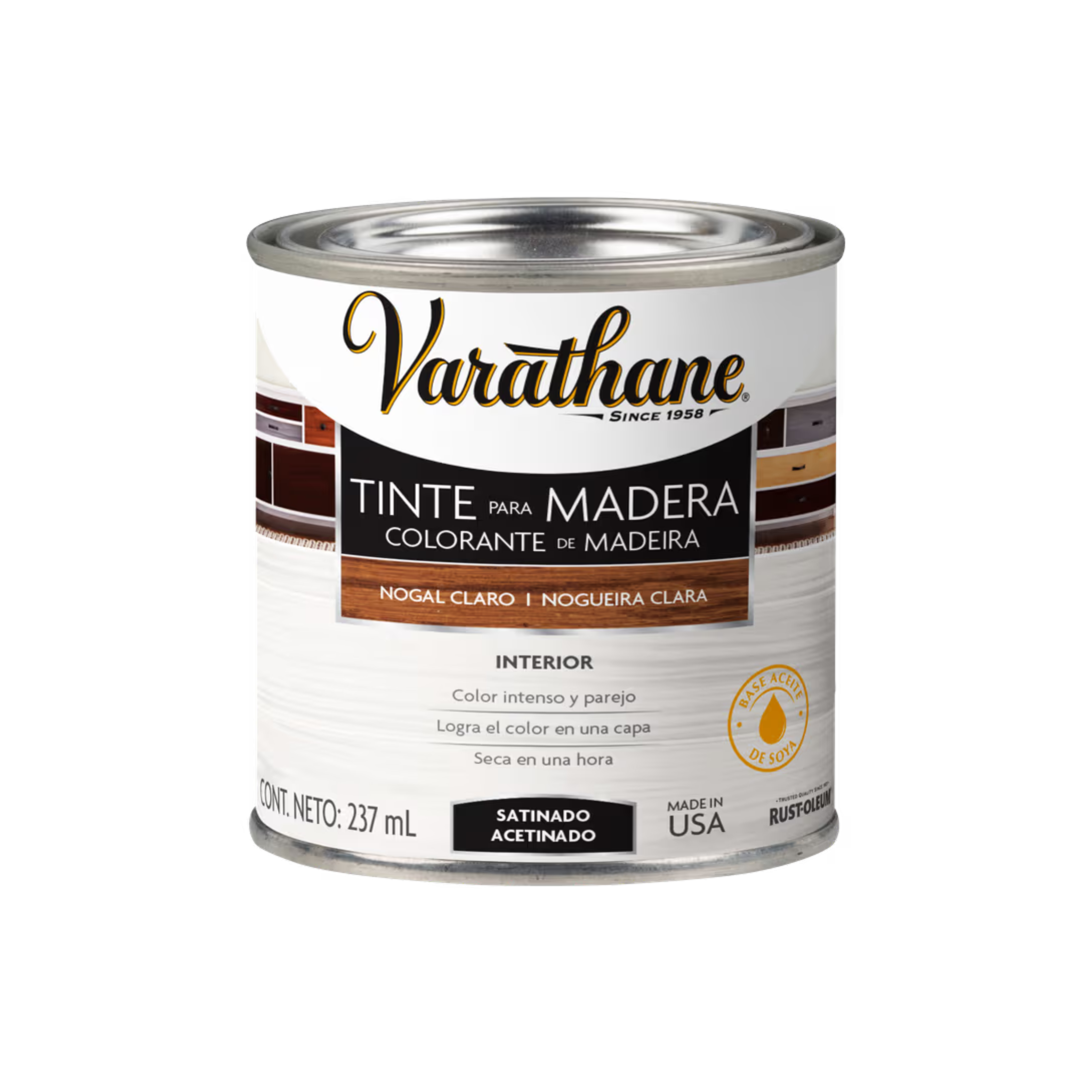 Varathane Tinte para Madera Nogal Claro 0,237 ml