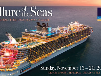 ATTEND TO WIN - A CRUISE FOR TWO ON THE ALLURE OF THE SEAS!