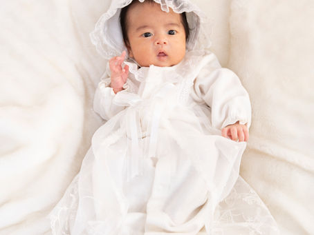 お宮参りはこんな感じで撮影してます