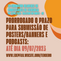 Prorrogado o prazo para envio de Posters e nova chamada para Podcasts