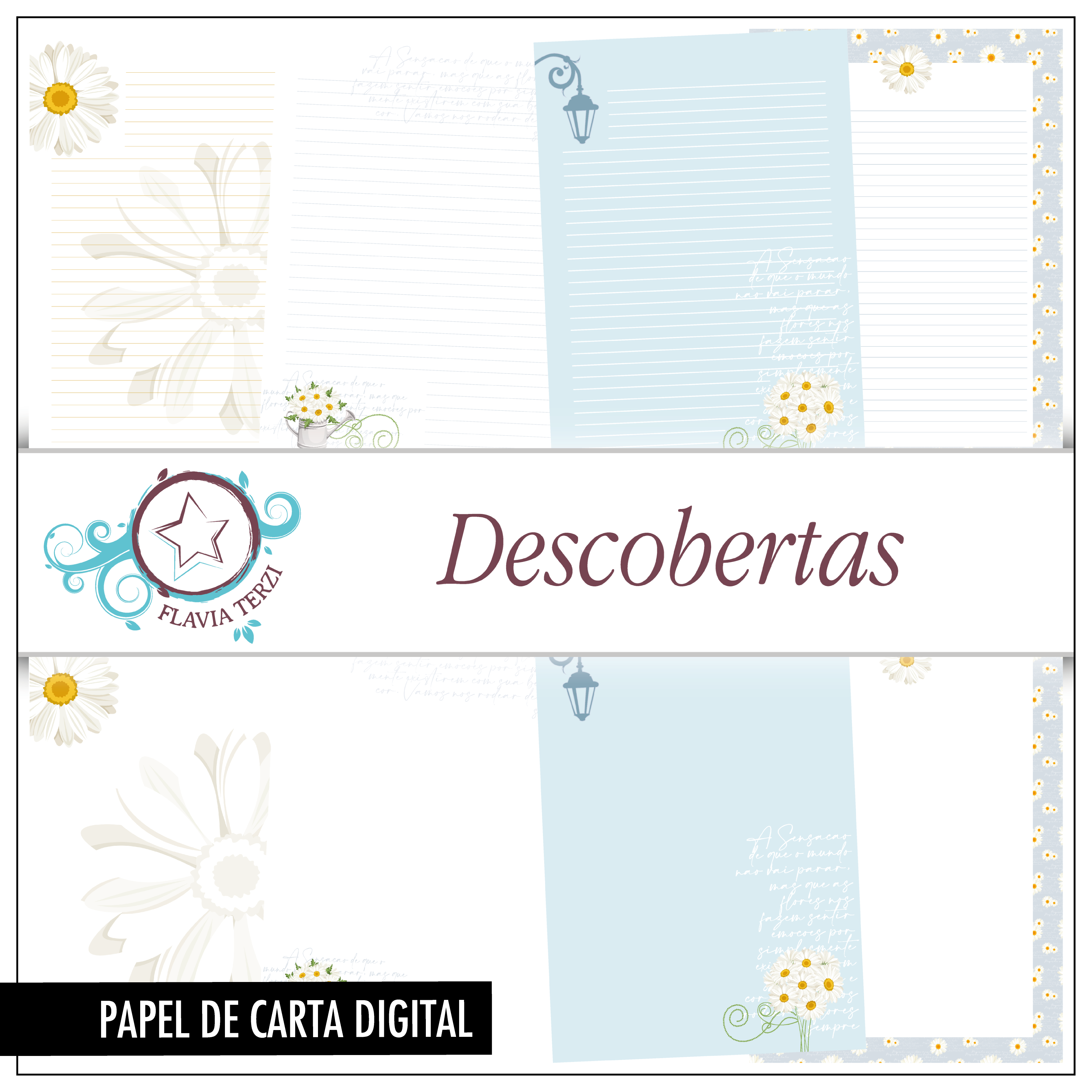Descobertas | Papel de Carta