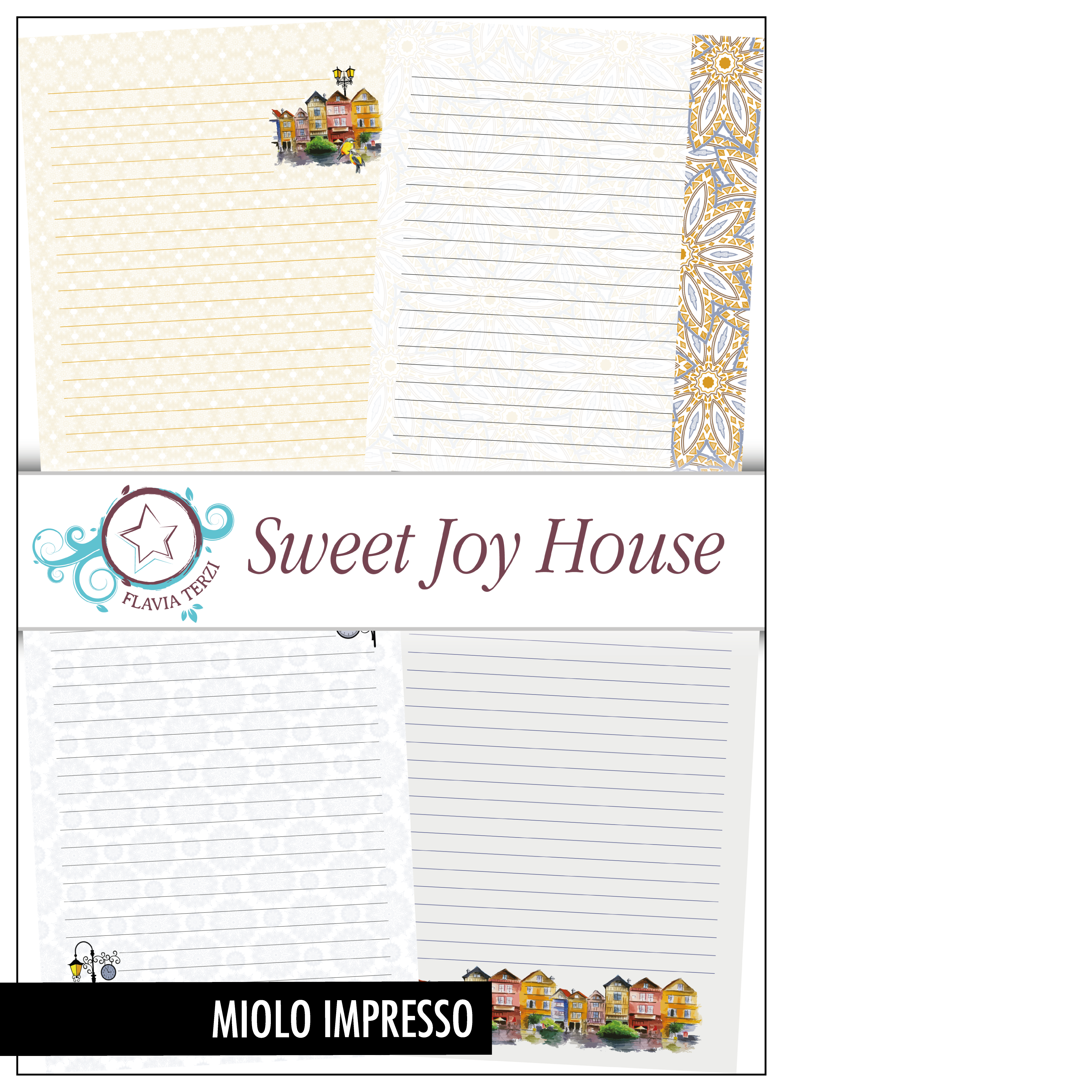 Sweet Joy House | Miolo Impresso