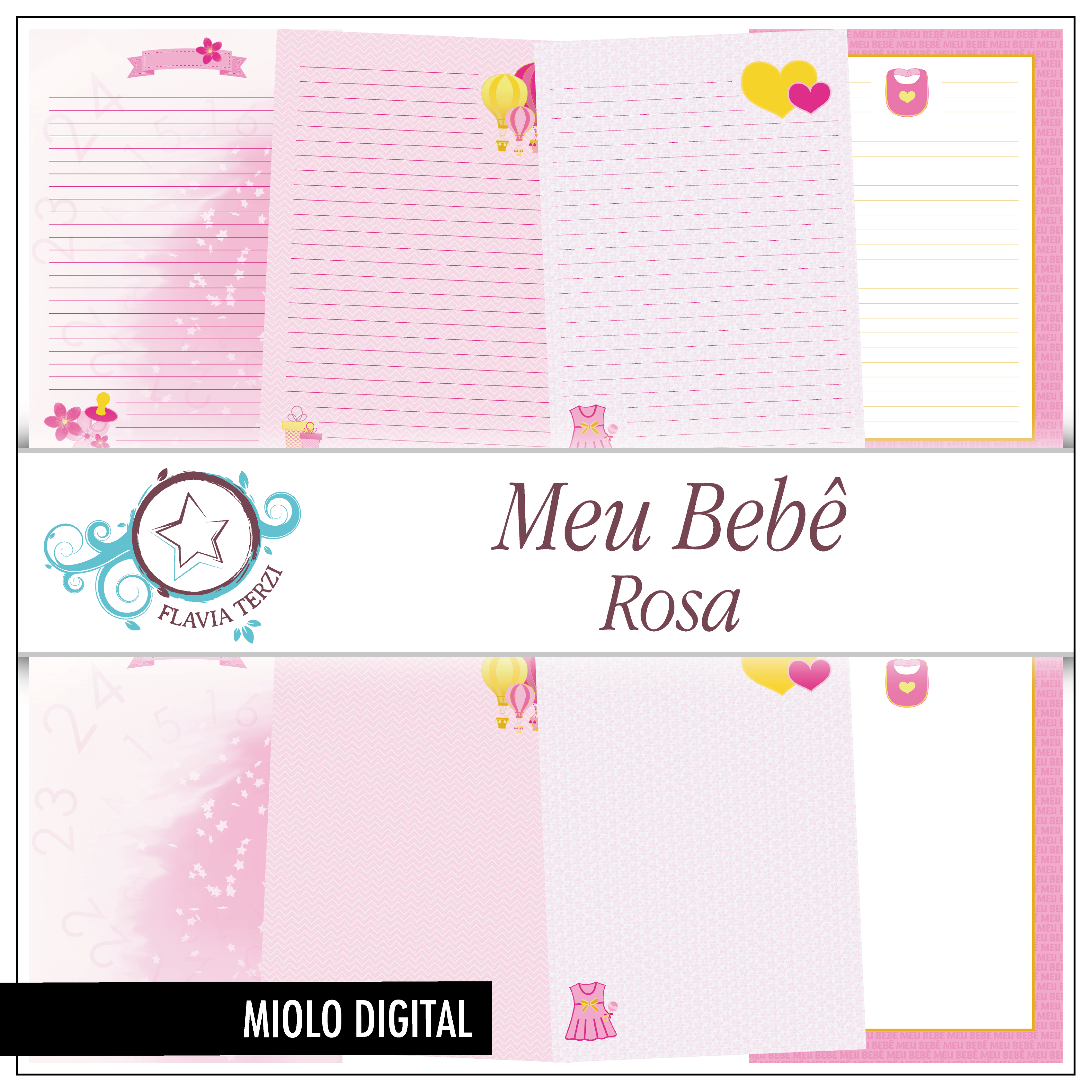 Meu Bebê - Rosa | Miolo