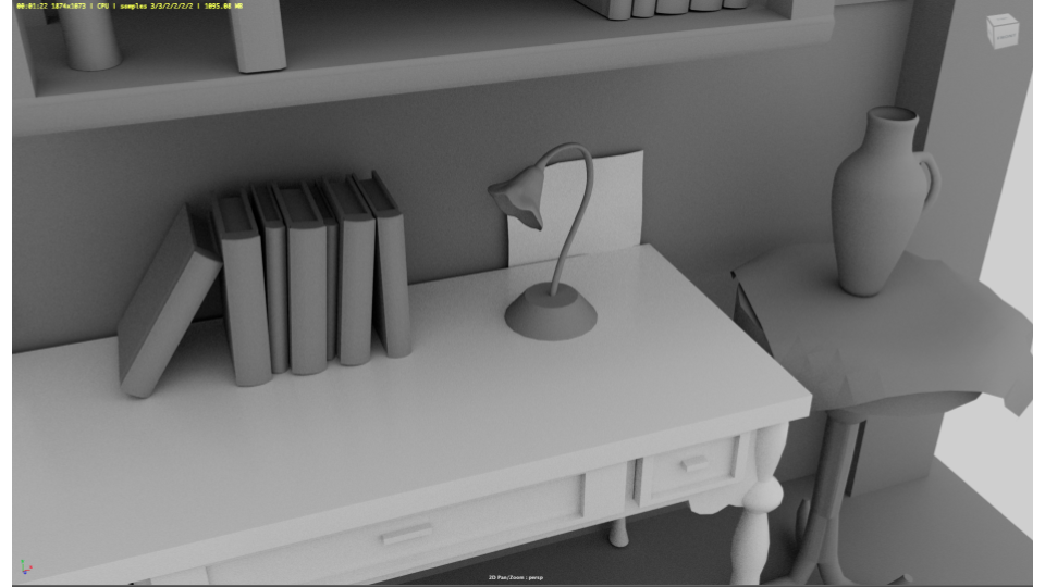 Kids Bedroom - 3D Block out