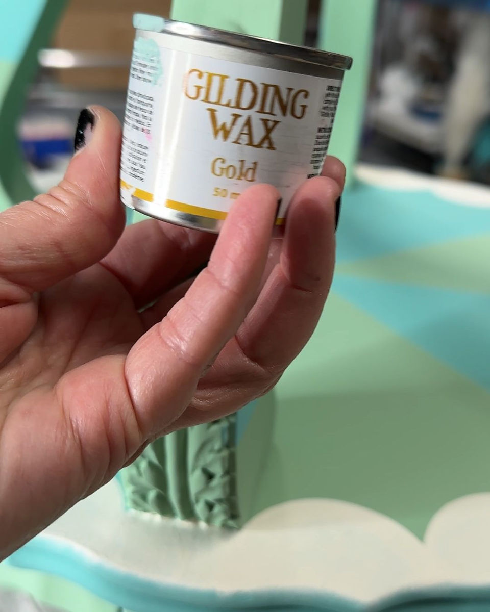 gold gilding wax