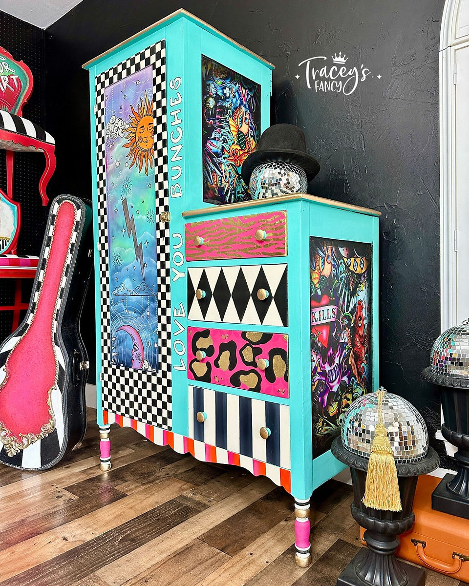 Love You Bunches Dresser by Traceys Fancy