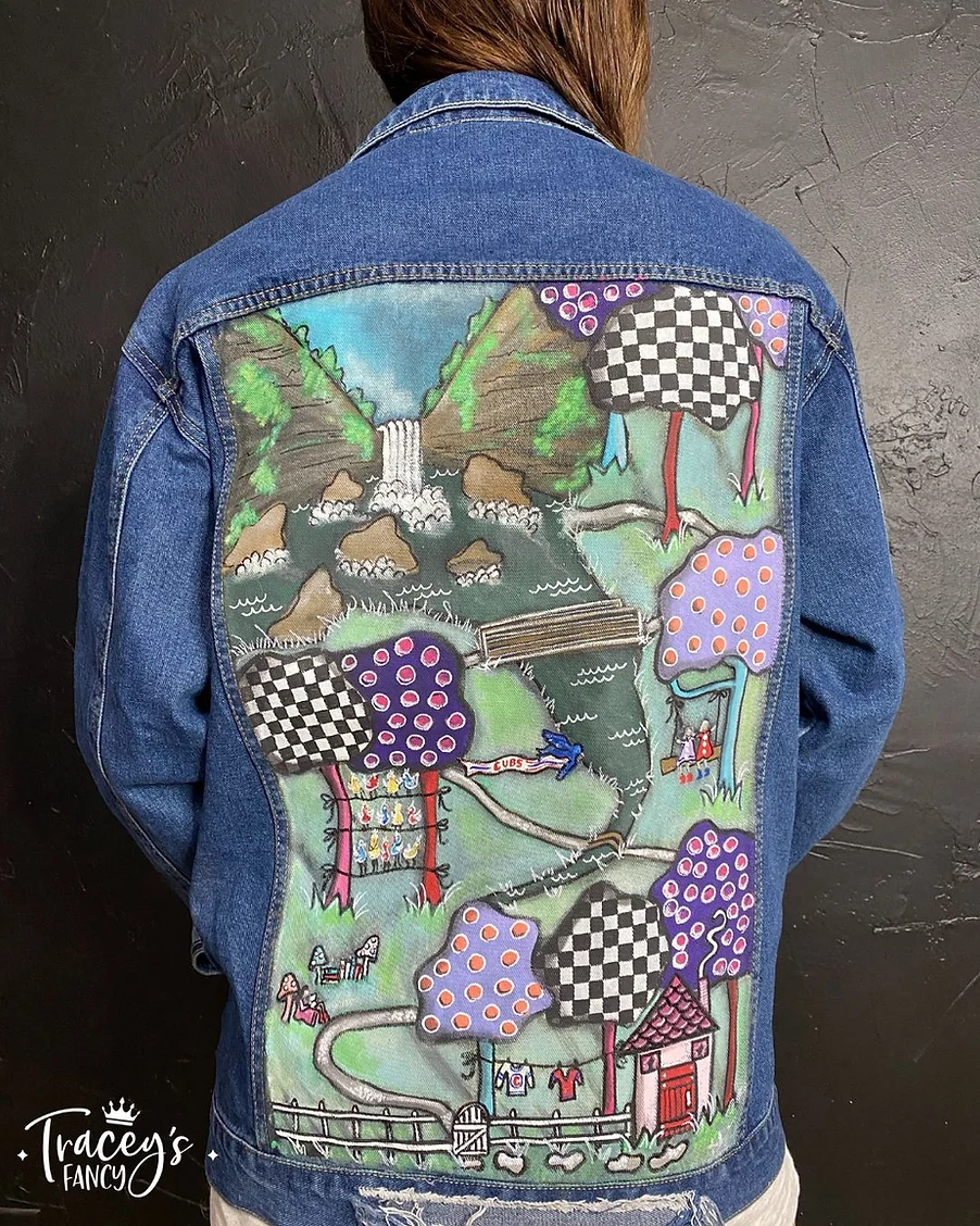 Custom Storytelling Jacket by Traceys Fancy