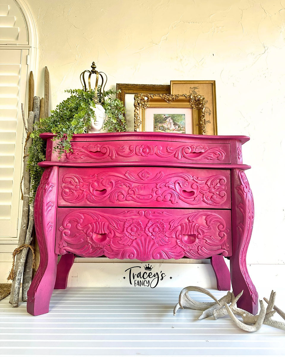 Pink Bombay Chest by Traceys Fancy