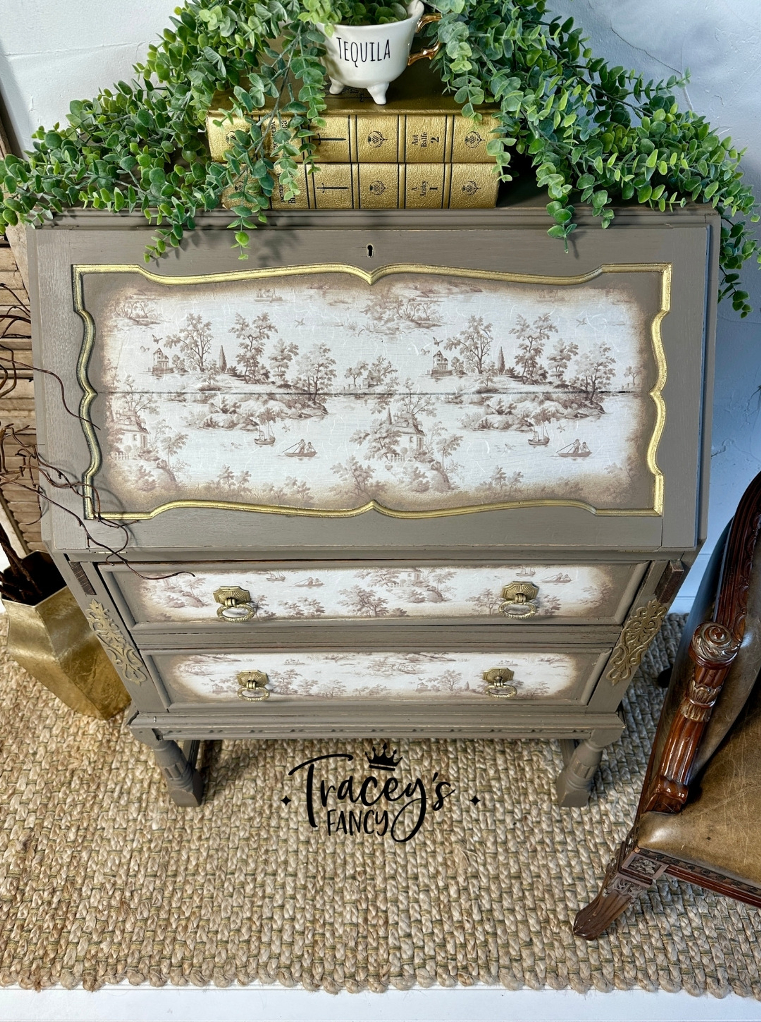 light brown painted dresser Why you SHOULD paint brown furniture Tanglewood Works