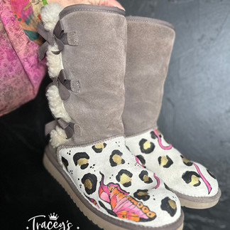 custom painted uggs by Traceys Fancy