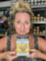 Jewelry Armoire Makeover by Traceys Fancy with giraffe stenciling and tone-on-tone style