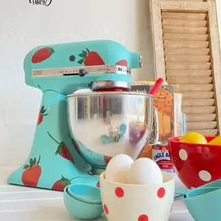 Retro Kitchenaide Mixer by Traceys Fancy