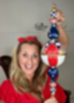 USA Finial by Traceys Fancy