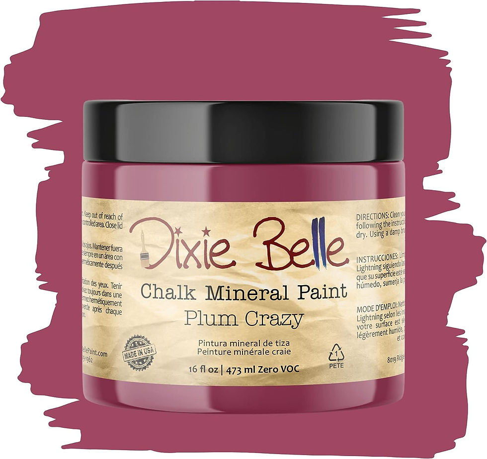 Plum Crazy chalk mineral paint