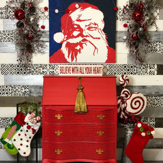 Santa Desk by Traceys Fancy