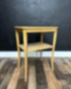 side table from thrift store before paint