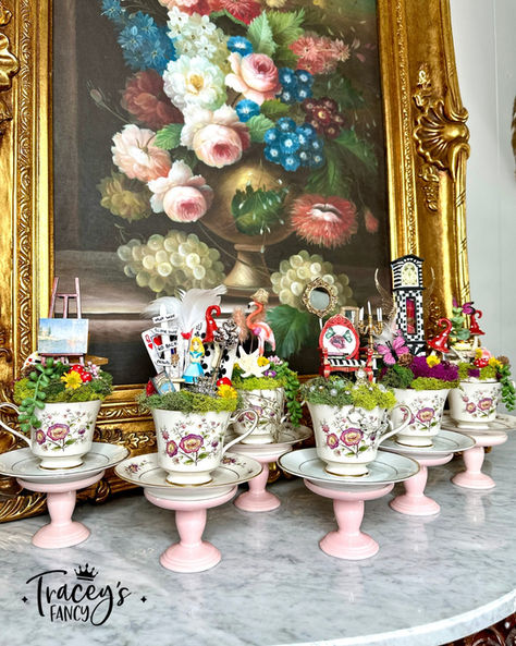 Tea Cup Fairy Garden: How to transform your heirloom china into a playful place setting