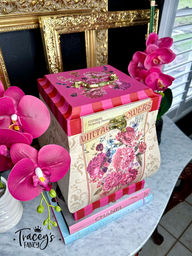 thrifted decorative box by Traceys Fancy