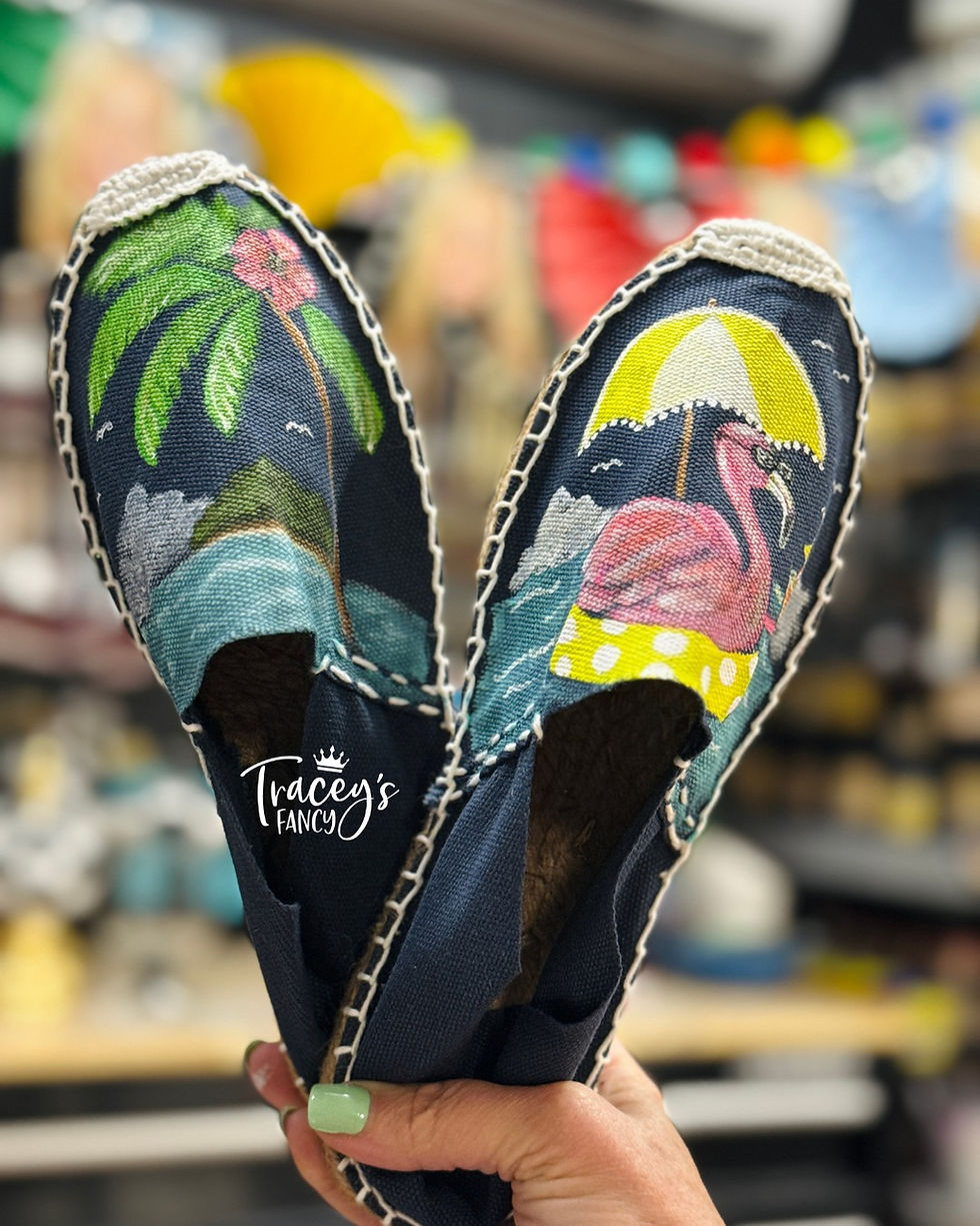 custom hand painted espadrilles by Traceys Fancy