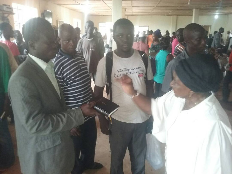 DAY 2: FREETOWN FLOODS, MUDSLIDE SURVIVORS