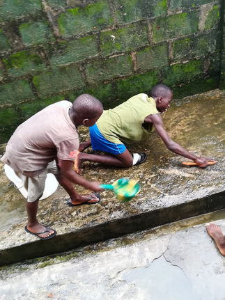 KIDS TAKE PART ON CLEAN-UP DAY!