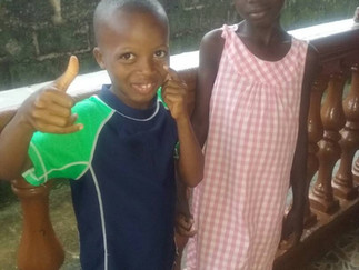WELCOME HOME MUDSLIDE CHILD SURVIVORS!