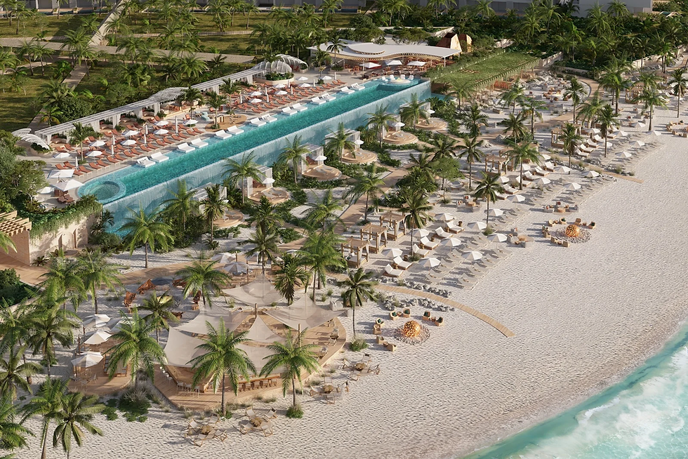 W Punta Cana vista superior