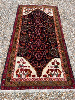 Large Afghan rug with seals