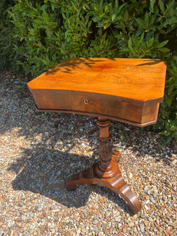 Mahogany Sewing Table