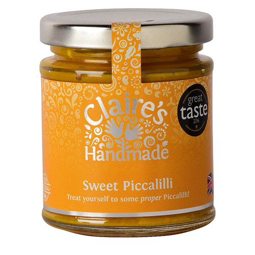 Claire's Handmade Sweet Piccalilli Leicester Cheese