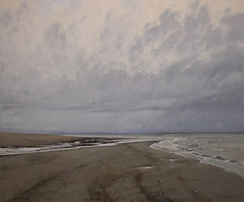 grey marsh landscape