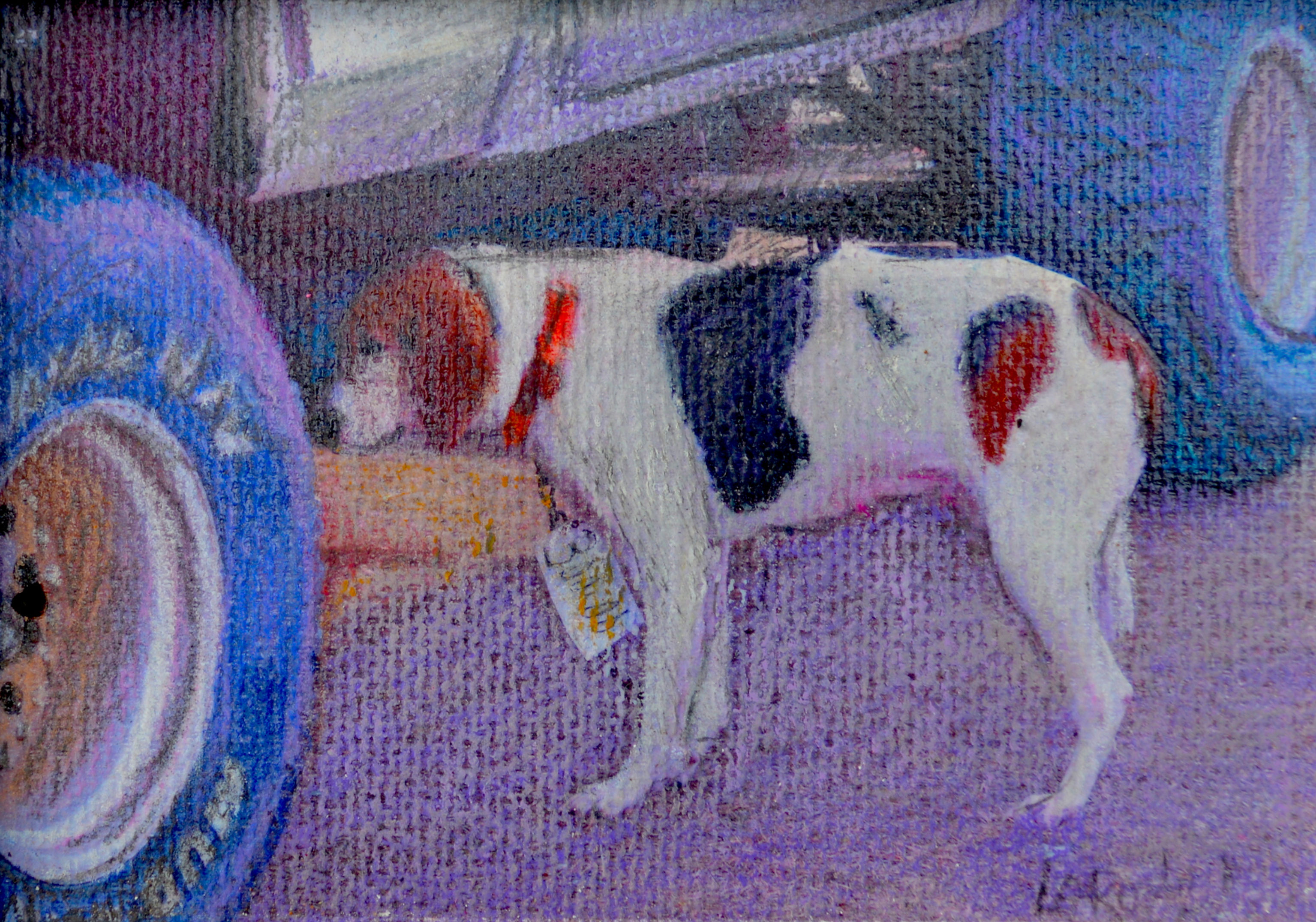 Hound Study #8 Mud Dawg