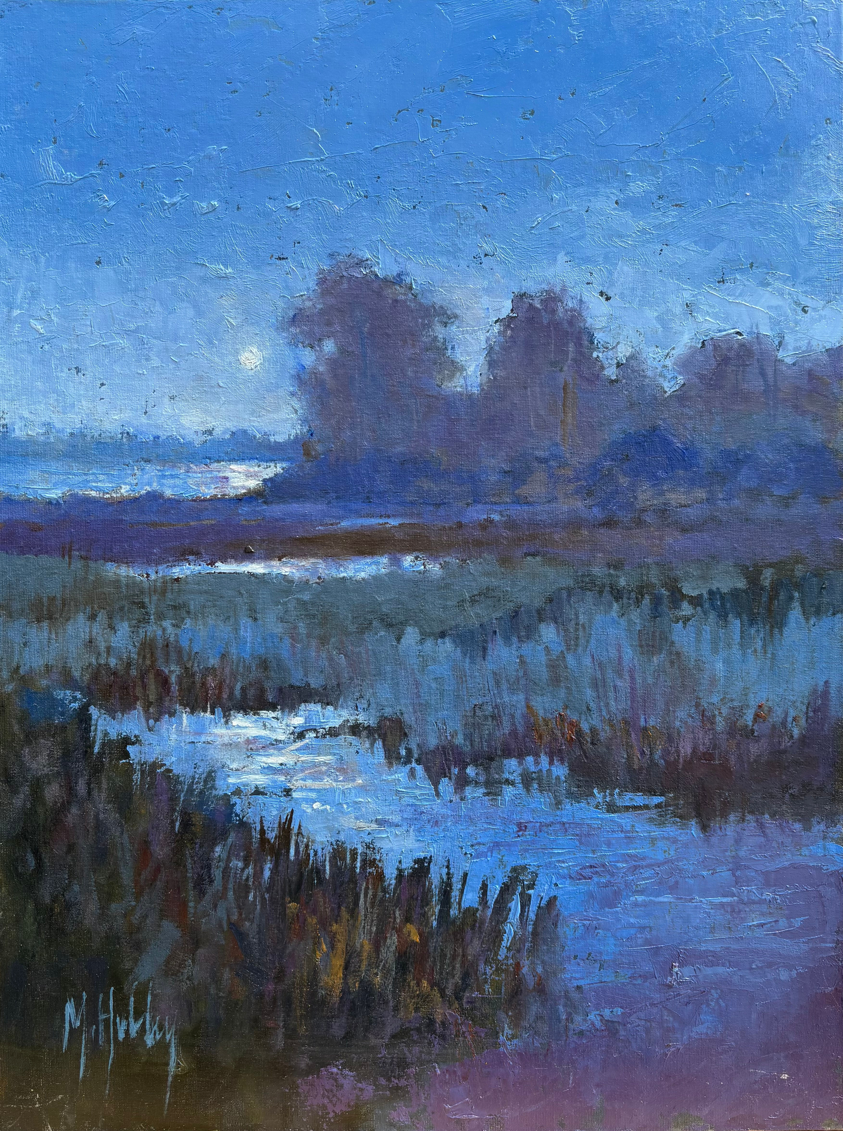 Blue Hour At The Marsh
