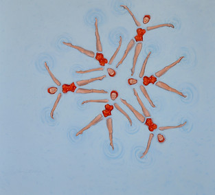 McIntosh_ Swimming Stars 42x42 $3900.JPG