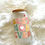 Thumbnail: BEST MOM EVER with Paw Prints Glass Tumbler | 16 oz Glass Can with Bamboo Lid