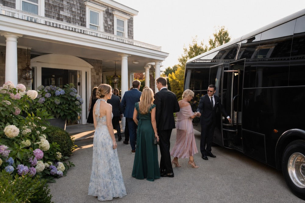 Wedding shuttle to Coopers Beach Southampton