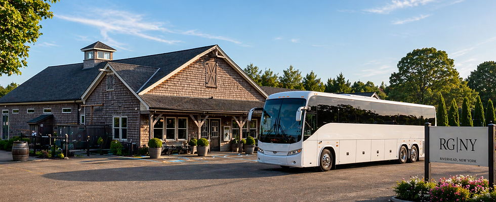 rgny wedding bus transportation , North Fork Luxury