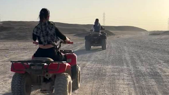 Quad nel deserto a Luxor