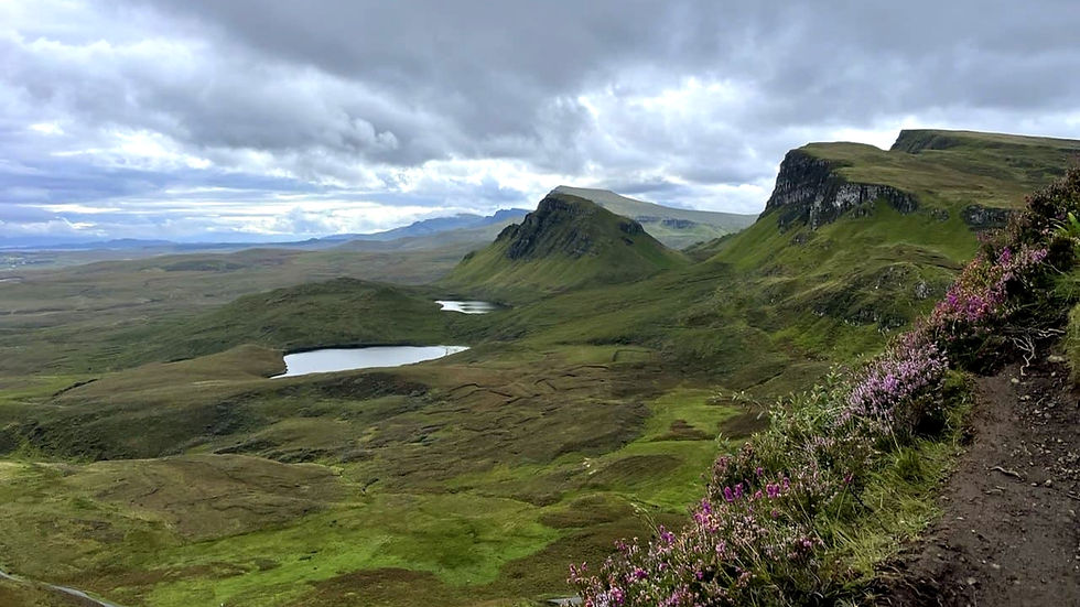 Vista dal Quiraing, sull'Isola di Skye