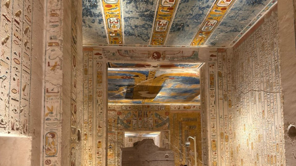 Interno di una delle Tombe nella Valle dei Re