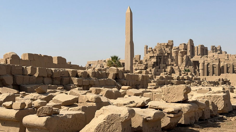Obelisco al tempio di Karnak, Luxor