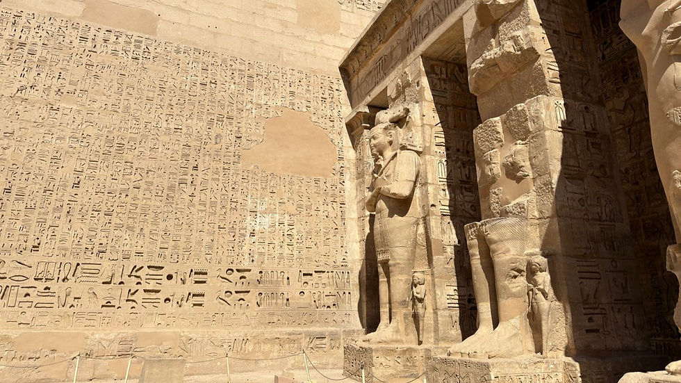Medinet Habu, tempio funerario di Ramses III