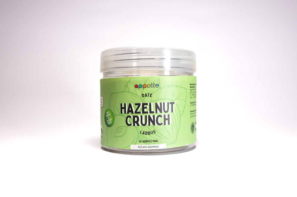 HAZELNUT CRUNCH LADDU