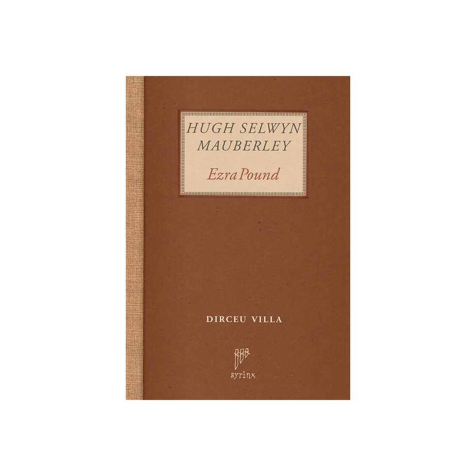 Miniatura: Pound | Villa - Hugh Selwyn Mauberley